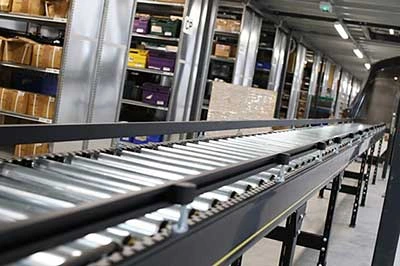 Belt Conveyor System for Warehouse