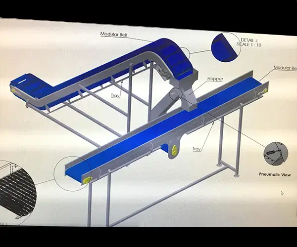 Stainless Steel Conveyor System